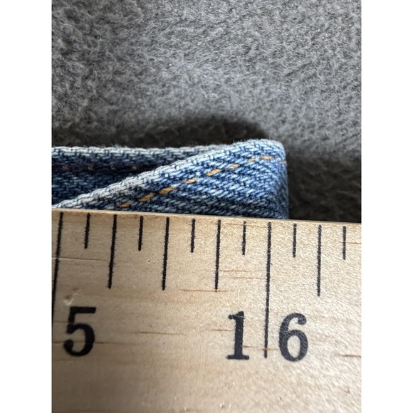 L.L. Bean Jeans Womens 16 Light Wash Blue High Rise Straight Denim 32x30 - Picture 6 of 11